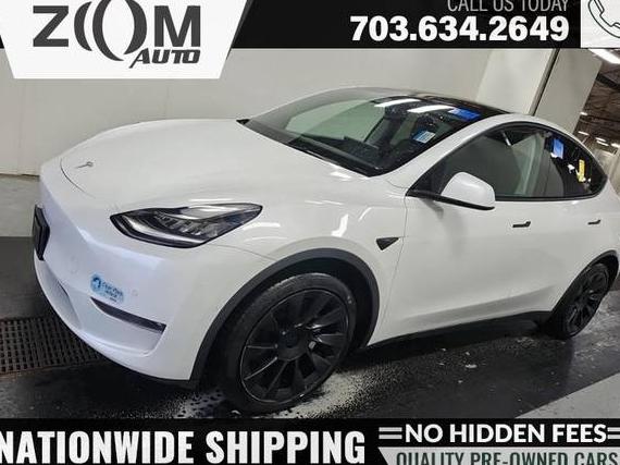 TESLA MODEL Y 2021 5YJYGDEE8MF120971 image